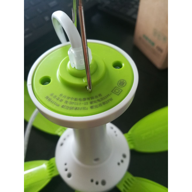 定时款驱蚊扇中联zolee小吊扇蚊帐扇静音风扇迷你床上微风吊扇家用