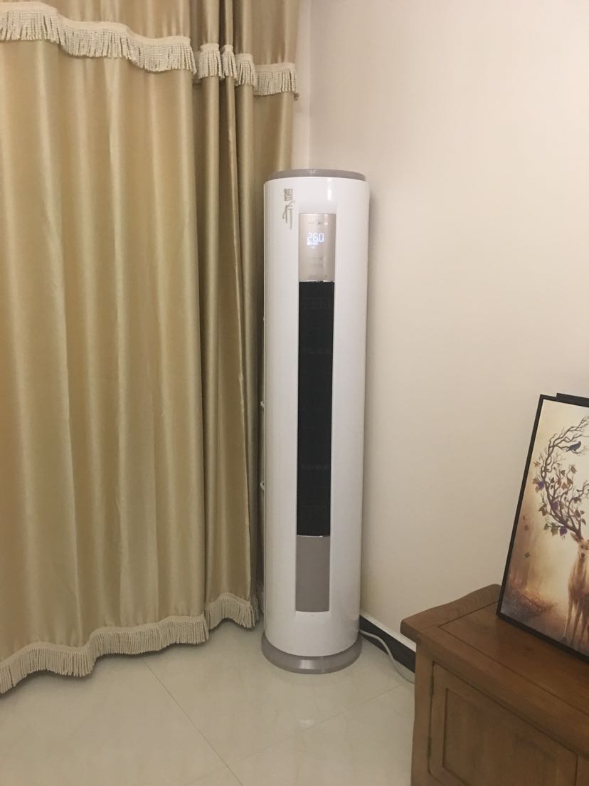 【送吸塵器】美的(midea)大2匹冷暖變頻圓柱形空調 立櫃式 智行kfr