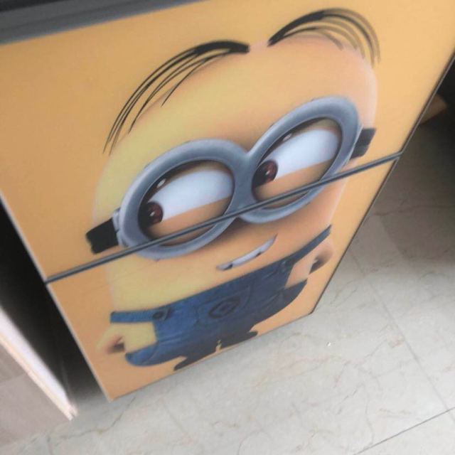 喜力bcd112112升双门小冰箱冰箱小型家用迷你冰箱小黄人萌神外观单身