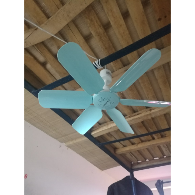 志高(chigo)电风扇fc-16c1 六叶柔风 节能低噪 柔软扇叶小吊扇小风扇