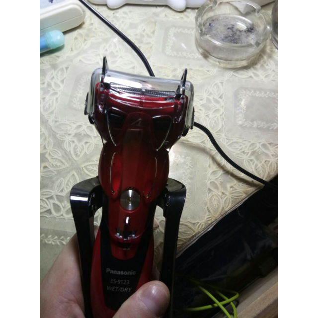 松下剃须刀es-st25-r高清大图|实物图