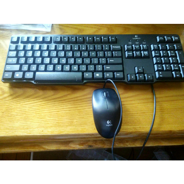 > 羅技(logitech)mk100 2代 經典鍵鼠套裝 鼠標鍵盤套裝黑色商品評價