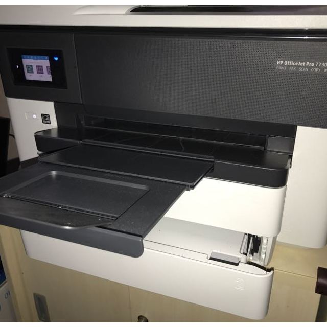 惠普hp7730彩色a3喷墨一体机打印机一体机打印复印一体机a3打印机自动
