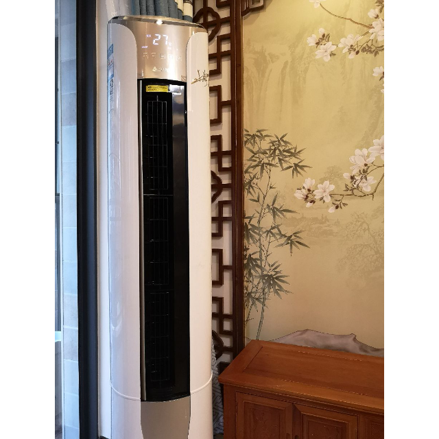 > chigo/志高 new-lv18c1h3y2 冷暖大2匹智能变频圆柱立式柜式空调