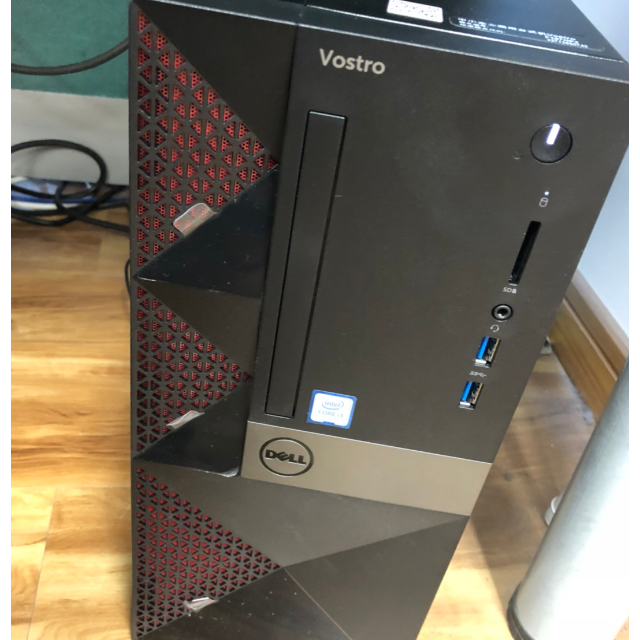戴尔(dell)成就v3668-1408/2408 台式机电脑主机 i5-7400 4g内存 1tb