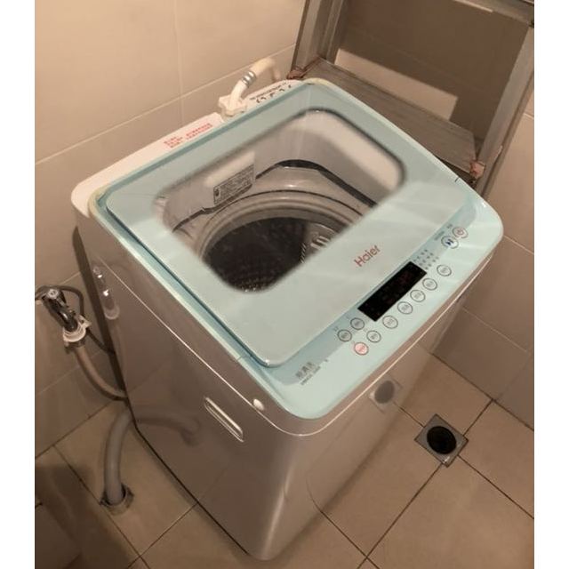 海尔(haier)mbm30-268w洗衣机迷你3公斤波轮小型免清洗全自动洗衣机