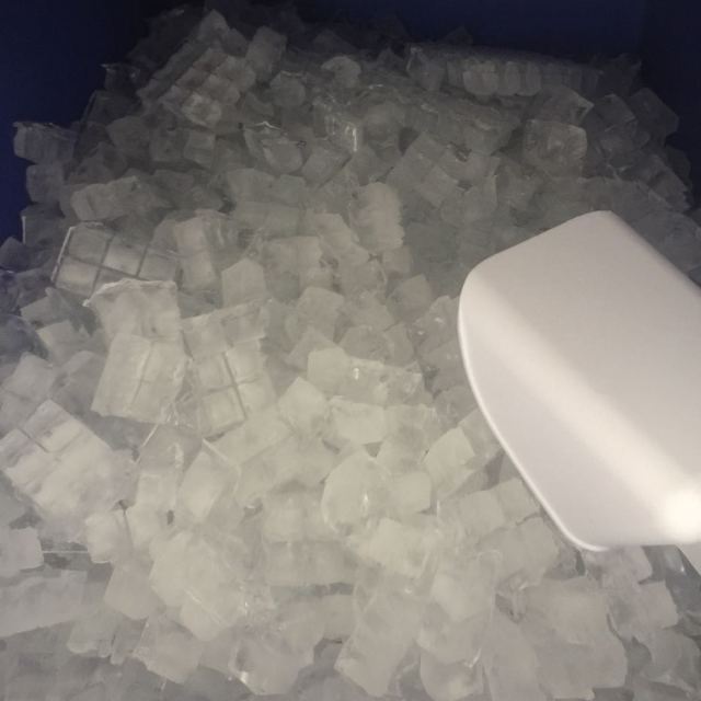 全自动 方块冰机奶茶店西餐厅酒吧ktv 不锈钢快速制冰可储冰块高清