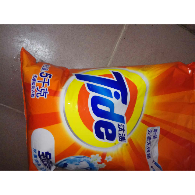 > 汰渍(tide)全效360度洗衣粉洁雅百合香型洗衣粉5千克 宝洁出品商品