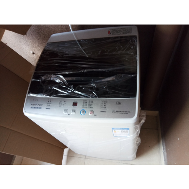 上菱shanglingxqb60628d6公斤全自动波轮洗衣机租房神器不锈钢内筒