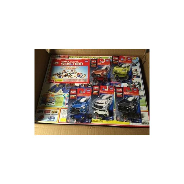 tomy多美430865多美卡超级汽车大楼小汽车合金车模型男孩轨道玩具车模