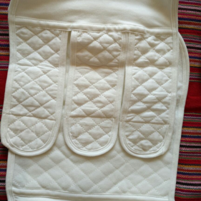 韵语 纱布收腹带 产后塑身束腹带 月子使用收腹带 透气款