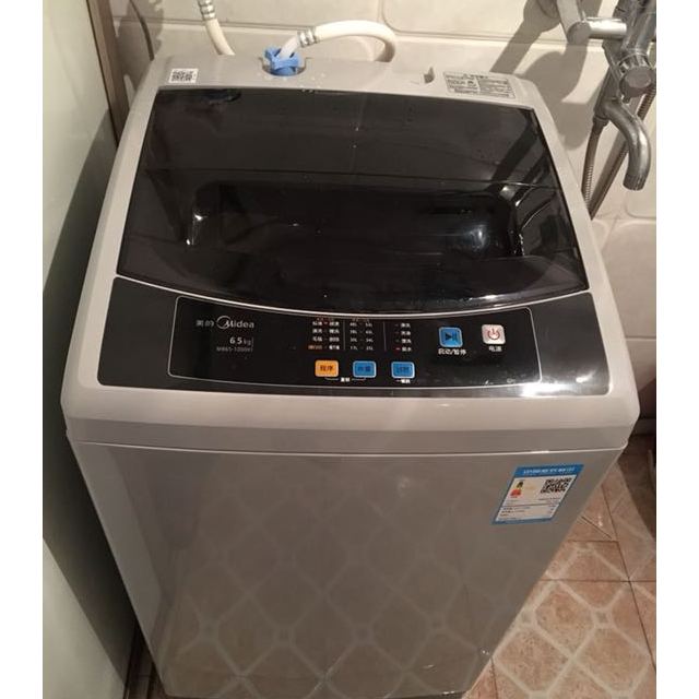 美的mideamb651000h65公斤全自动波轮洗脱一体洗衣机非变频家用智力灰