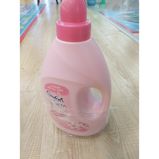 金纺柔顺剂淡雅樱花香氛衣物护理剂液25l防静电护色柔软衣物