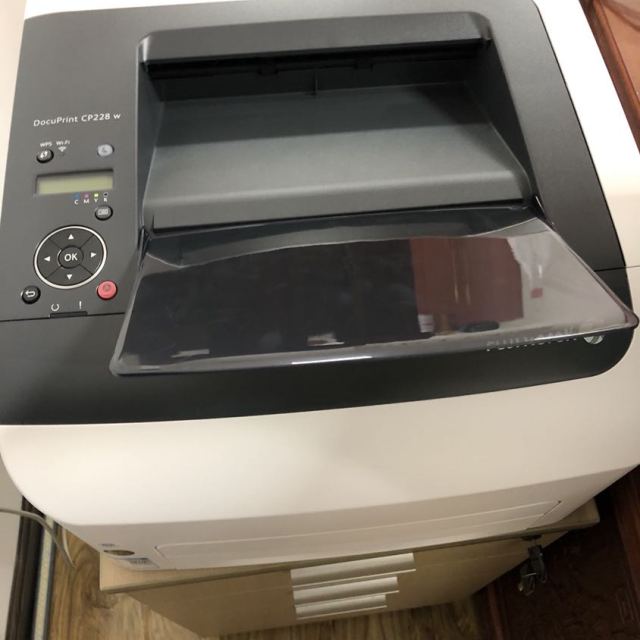 富士施乐(fuji xerox) docuprint cp228w a4 无线wifi彩色激光打印机