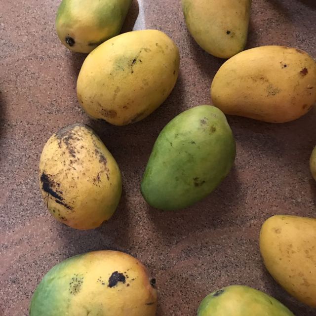 华颖农家 广西百色小贵妃芒果 8斤装 单果(80-160g)水果 芒果