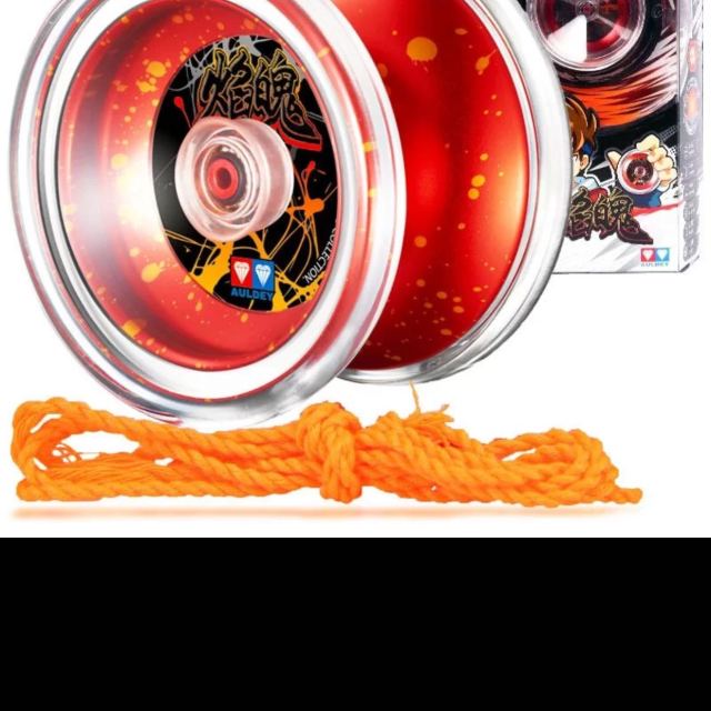 悠悠球yoyo火力少年王传奇再现男孩玩具 动漫周边溜溜球 游烈-焰魄