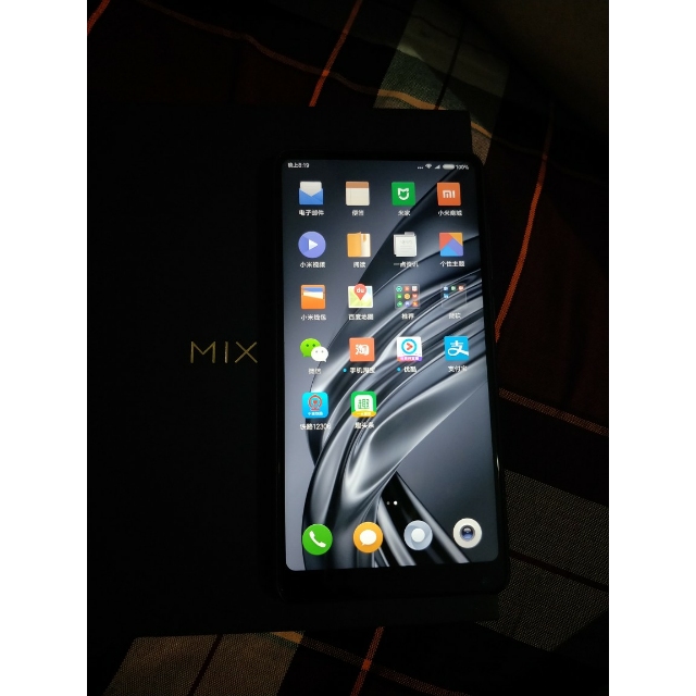 > xiaomi/小米 小米mix 2s 6gb 64gb 黑色陶瓷版 移动联通电信4g手机