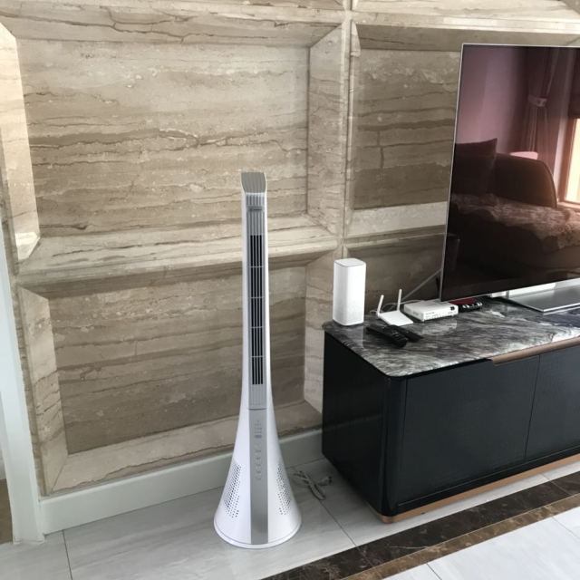 美国西屋电风扇xwt12塔式无叶遥控智能塔扇落地扇3档遥控家用静音柔风