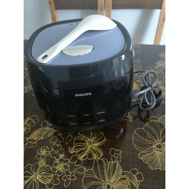 飞利浦(philips)迷你家用型电饭煲hd3060 智能触控 2l容量小型饭锅 可