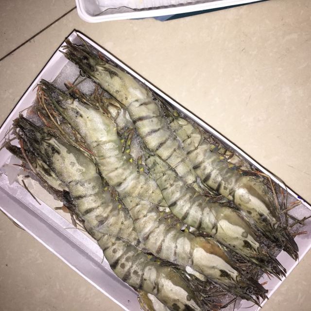 简单滋味越南生冻黑虎虾400g1620只进口草虾海鲜水产