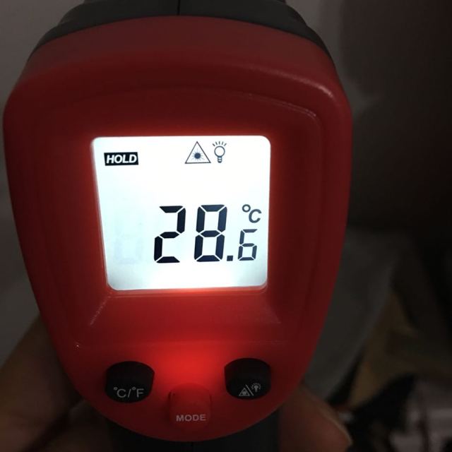 古达测温枪红外线测温仪高精度工业厨房水温油温计食品电子温度计