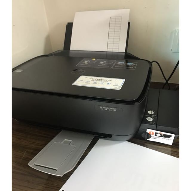 惠普(hp)5820彩色喷墨一体机复印扫描手机照片家用办公无线打印机连供