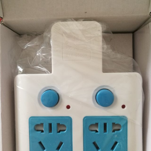 观海卫 防雷家用插座转换器插头无线插排插板多功能一转二多用不带线