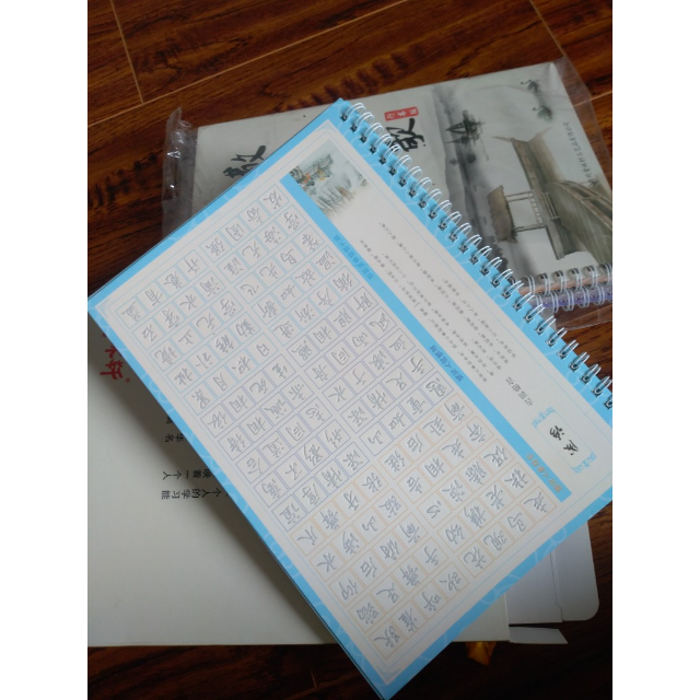 紫林轩凹槽练字帖成人行书行楷书练字板钢笔字帖硬笔魔幻消失练字神器