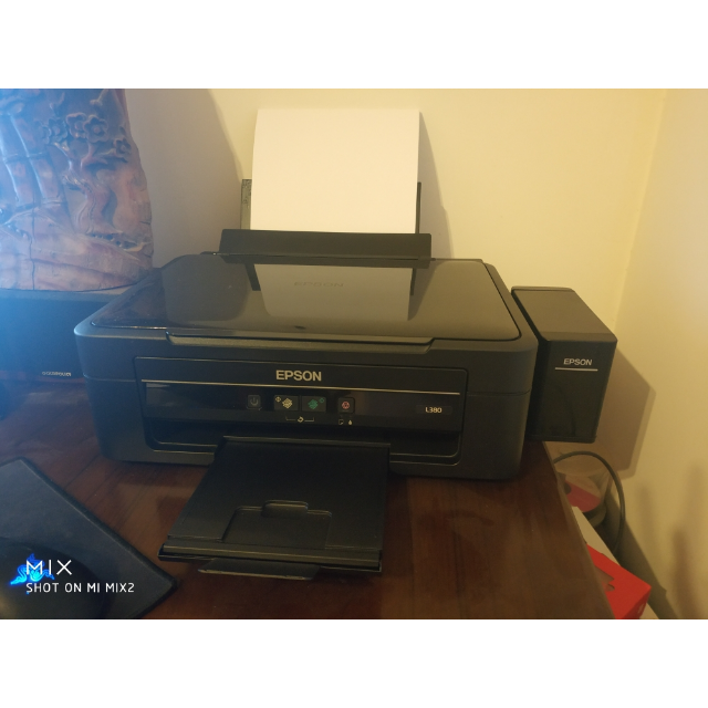 爱普生epsonl380墨仓式打印机一体机打印复印扫描学生打印作业打印
