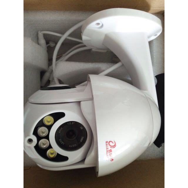 锐尔朗球机摄像机无线摄像头wifi监控器室外360度旋转变焦全景摄像头