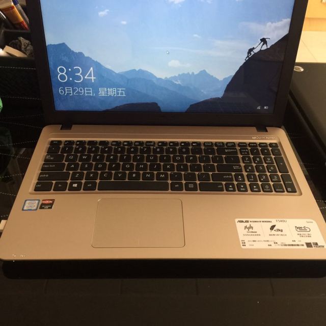 华硕asus灵耀s2代s4300fn8265(i5-8265u 8g内存 256gb固态 mx150-2g独