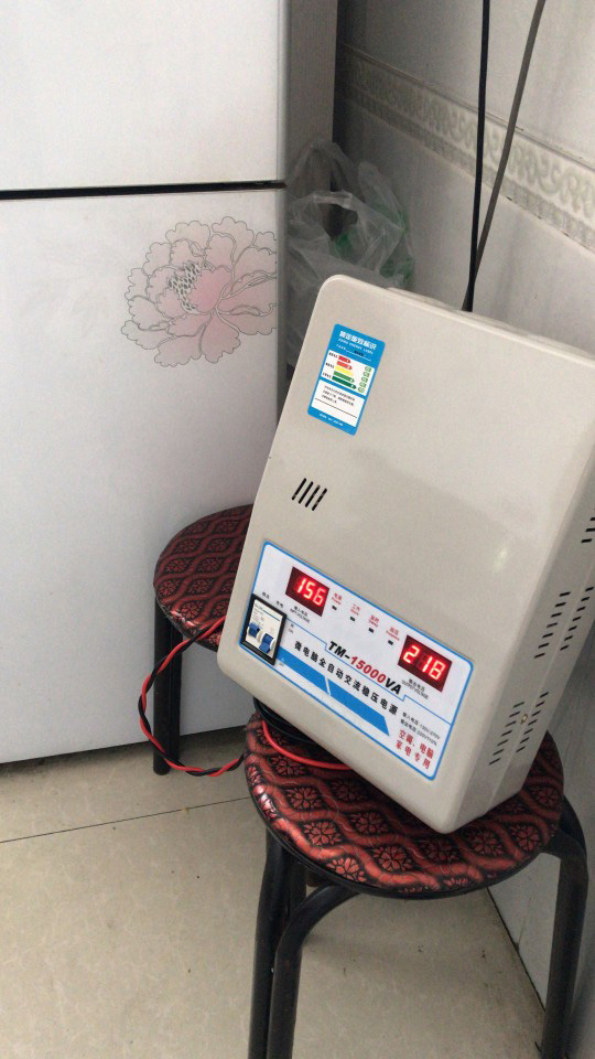 古達穩壓器全自動交流單相空調穩壓器15kw家用穩壓器220v15000w壁掛