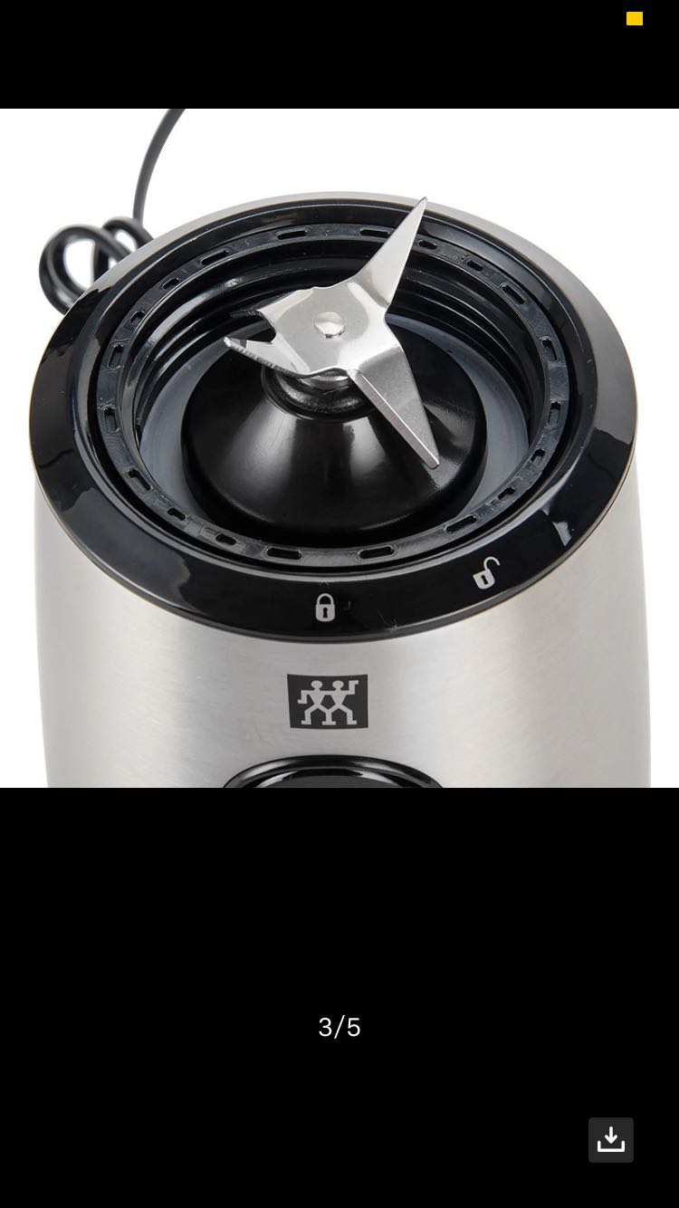 双立人(zwilling) 榨汁机便携式果汁机手动榨汁器家用橙汁水果分割器