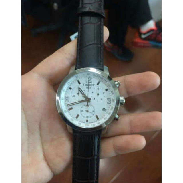 天梭(tissot)男表 prc200系列石英表 t055.417.11.057.