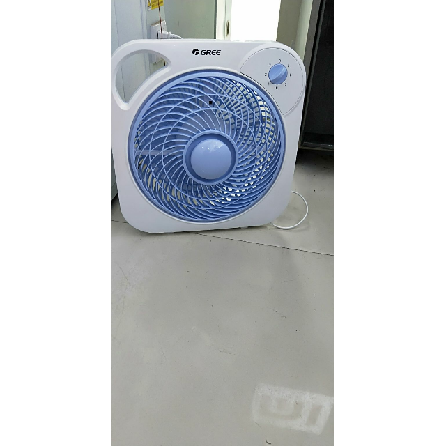 格力gree小风扇鸿运扇转页扇静音台式电风扇迷你kyt2501a