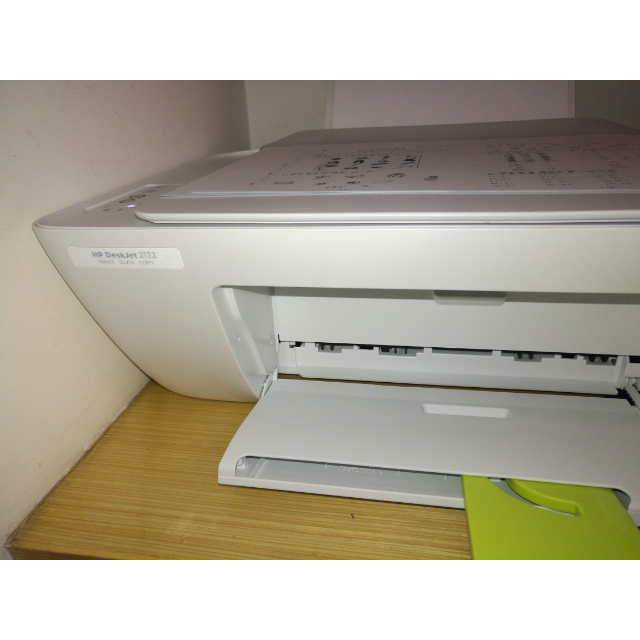惠普(hp) deskjet 2132 彩色喷墨一体机家用多功能打印机一体机(打印