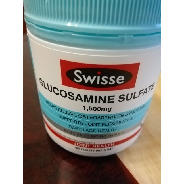 > 【关节救星】swisse斯维诗 葡萄糖胺片 180片/瓶 关节片 膳食营养