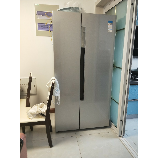 海尔(haier) bcd-572wdenu1 海尔572升云智能变频风冷无霜冰箱(炫沙银