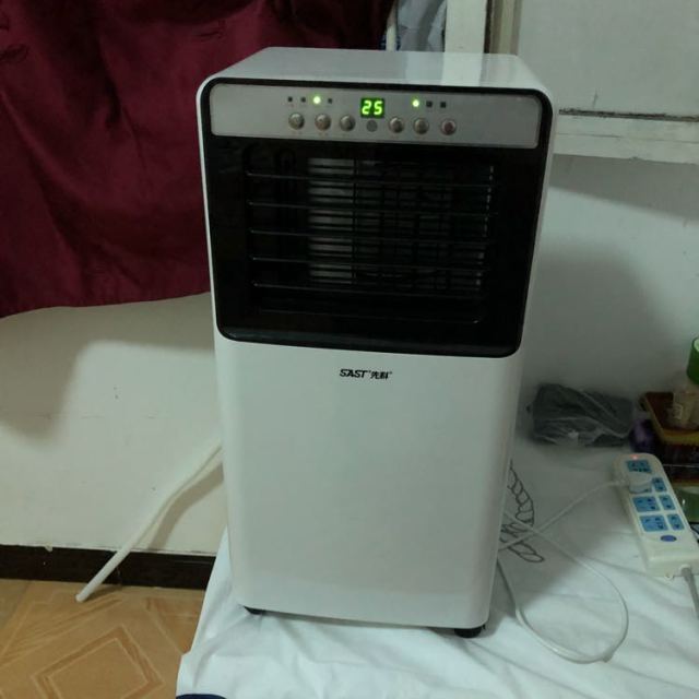 苏宁推荐先科sast1匹可移动空调免安装可移动式空调压缩机制冷一体机
