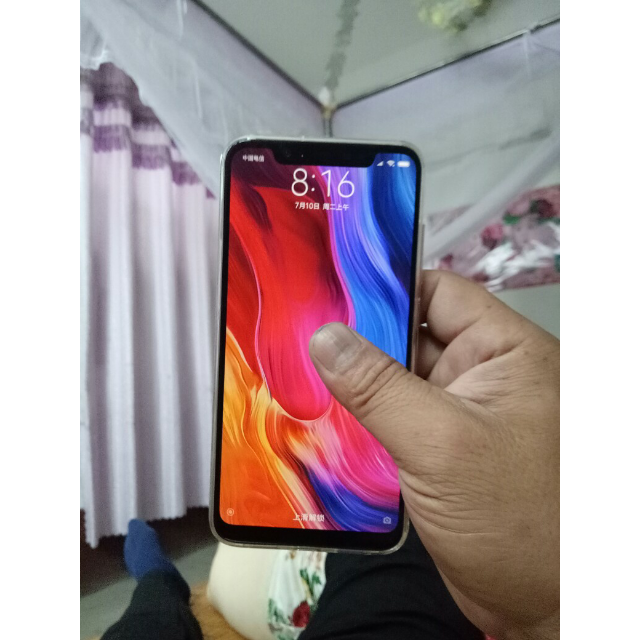 下单享任性付6期免息xiaomi小米小米8金色6gb内存128gb移动联通电信4g