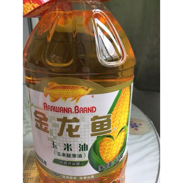 金龙鱼玉米油4l清淡桶装非转基因压榨食用油新老包装随机发货