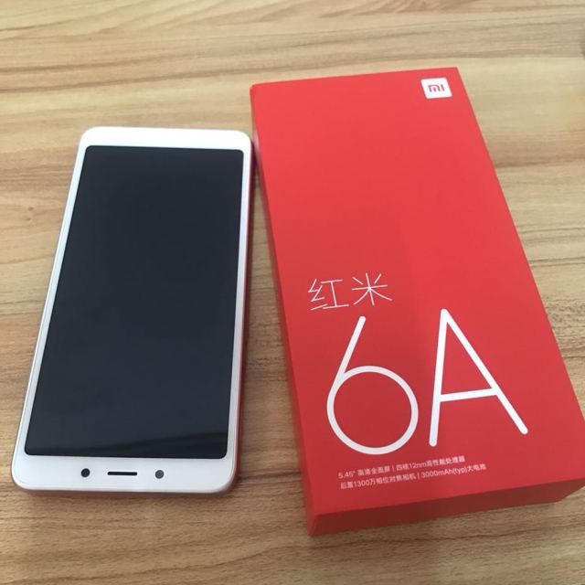 小米mi红米6a2gb16gb樱花粉移动联通电信4g全网通手机