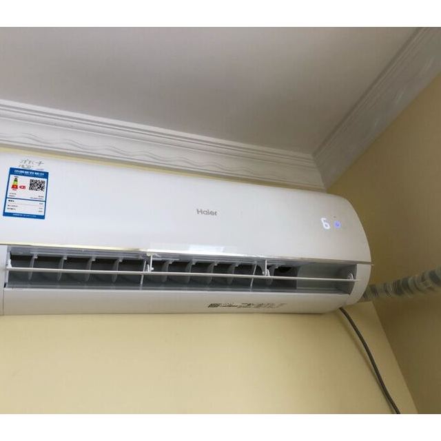 非变频 3级能效 舒适节能静音 快冷暖壁挂式空调家用空调很喜欢海尔的