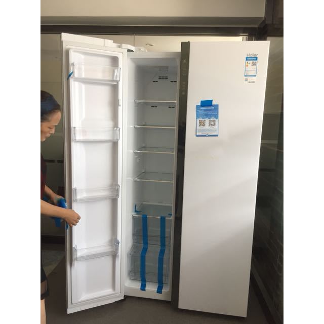海尔(haier)bcd-576wdpu 576升风冷无霜对开门冰箱 轻薄机身 厨装一体