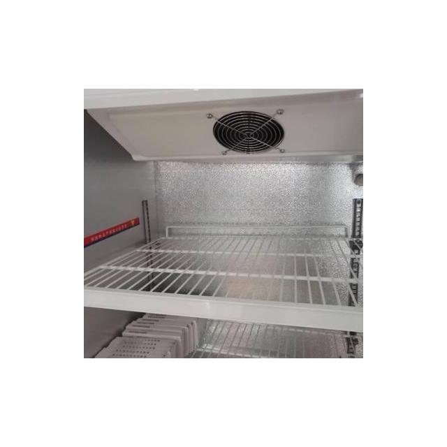 乐创lecon800l双门药品阴凉柜gsp认证医用药品冷藏柜立式冰吧对开门