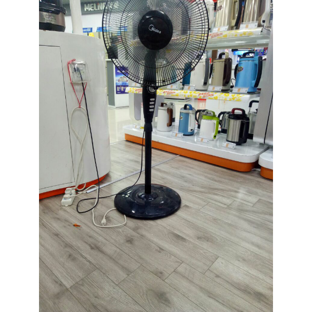 美的电风扇fs4015f1五叶智能遥控家用静音摇头定时落地扇家用静音定时