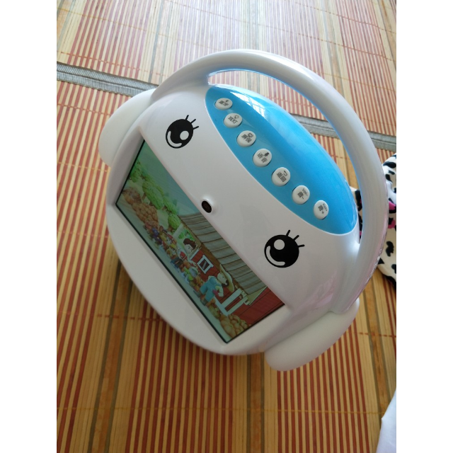 > 名校堂早教机r7儿童触屏wifi 男孩女孩视频故事机学习机7英寸卡拉ok