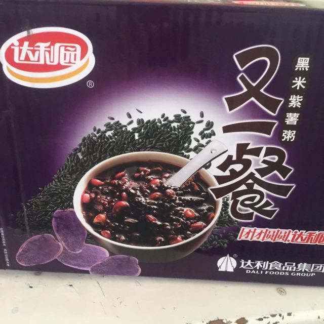 达利园又一餐黑米紫薯粥八宝粥360g12箱装方便粥