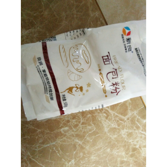 新良面包粉(500g)高筋面粉 烘焙原料原材料 面包披萨用优质小麦粉