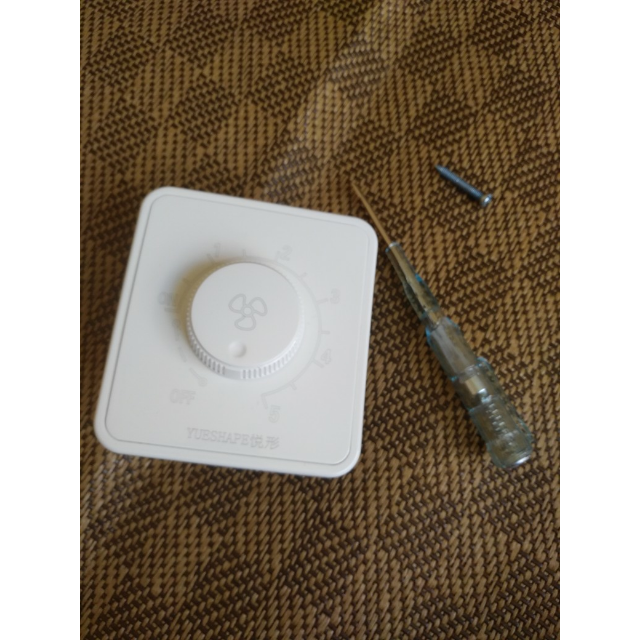 电风扇吊扇调速开关电扇调速器86型无极调速开关220v电机